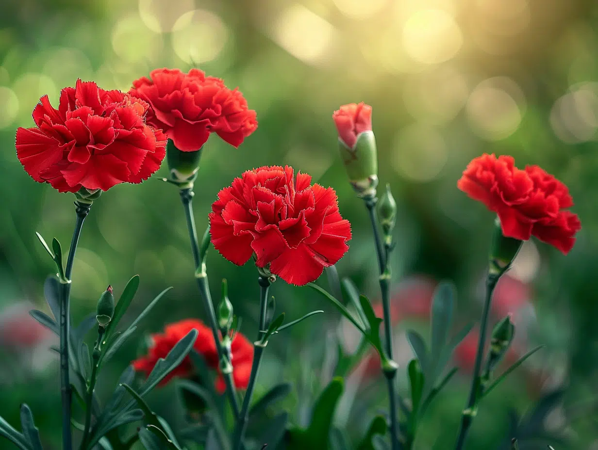 Œillet rouge : comment cultiver cette fleur passionnée dans votre jardin