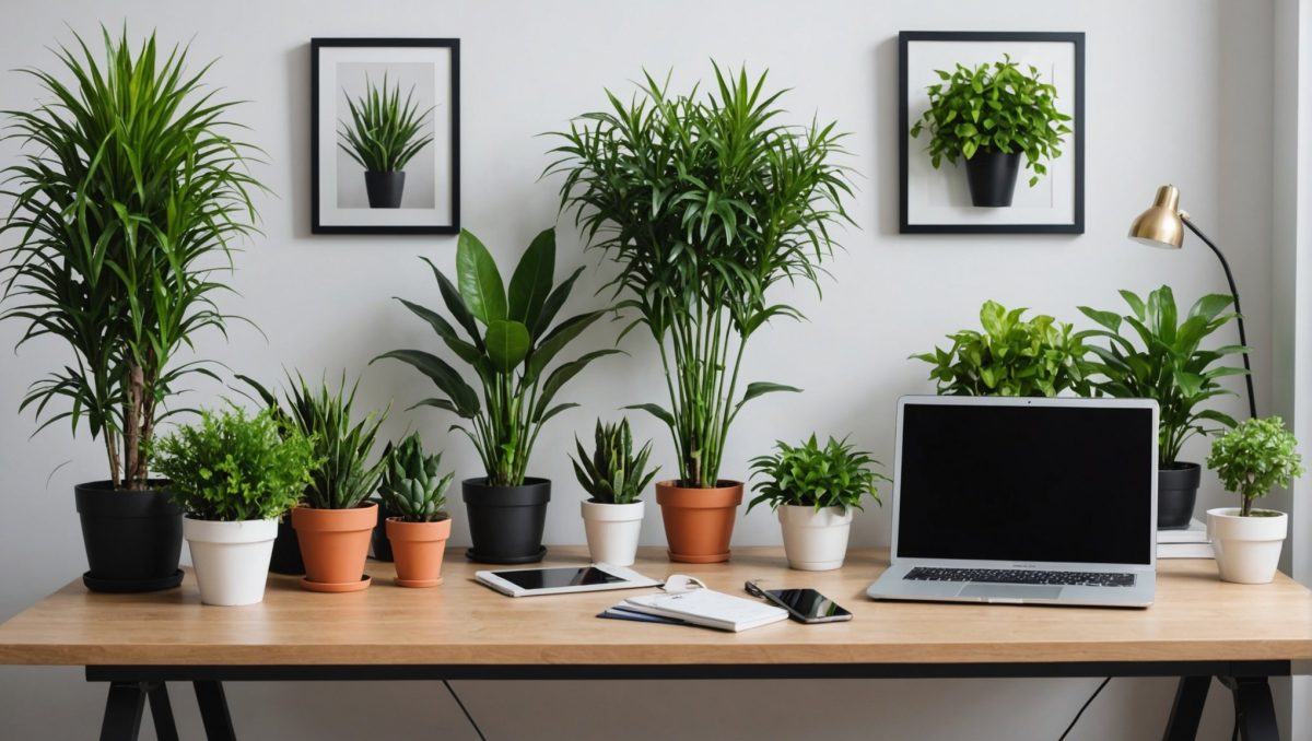 Des plantes pour bureaux : créez un espace de travail apaisant