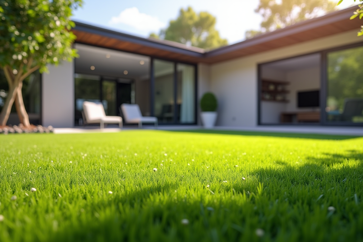 Profondeur idéale pour gazon artificiel : conseils et astuces d’expert