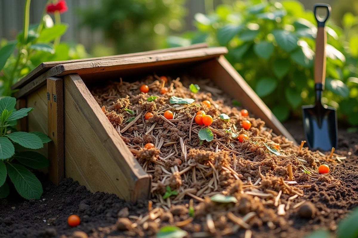 compost bois