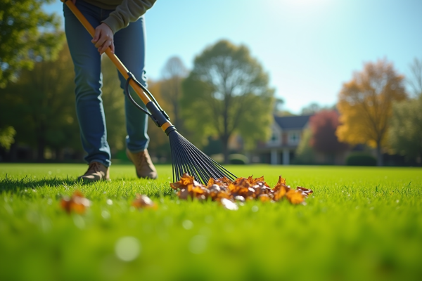 Ratisser une pelouse : est-ce vraiment utile pour l’entretien de votre jardin ?