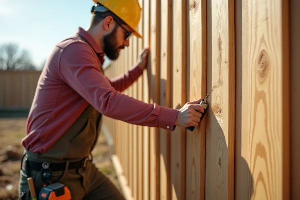 Lames de clôture en bois : conseils pour une installation irréprochable