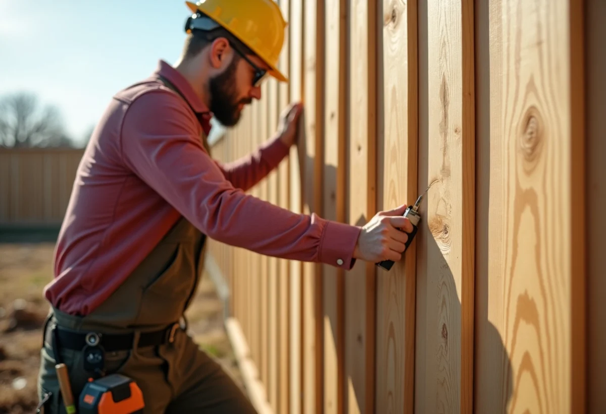 Lames de clôture en bois : conseils pour une installation irréprochable