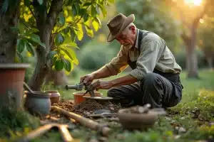 Techniques ancestrales pour tailler le mûriers platanes avec précision